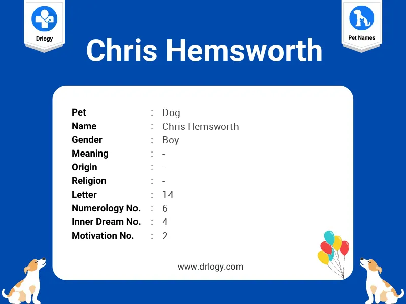 Chris Hemsworth Name Meaning